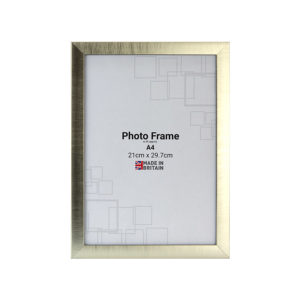 Contemporary Plain Silver Frame