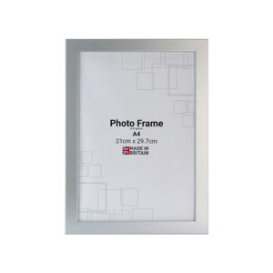 Rainbow Matt Silver Frame